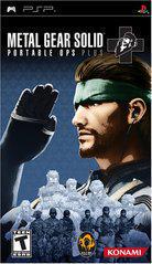 Sizzlin Games - Metal Gear Solid Portable Ops Plus - Video Game - PSP