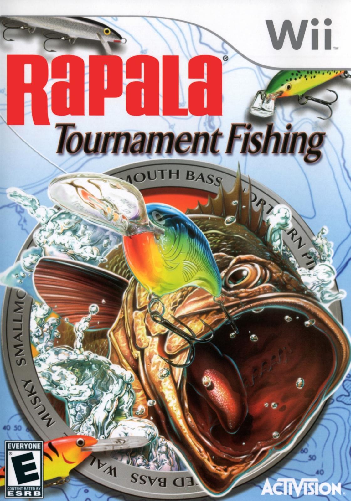 Sizzlin Games - Rapala Tournament Fishing - Video Game - Wii