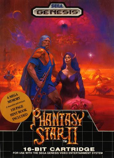 Sizzlin Games - Phantasy Star II - Video Game - Sega Genesis