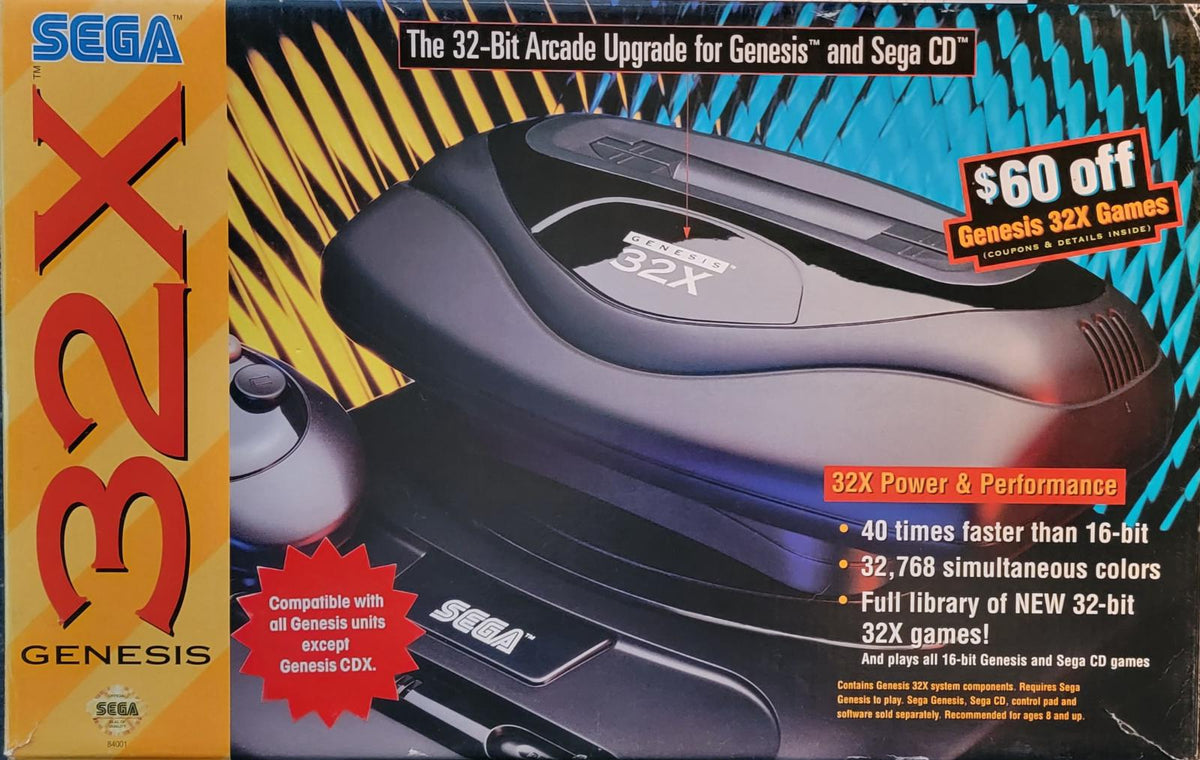 Sizzlin Games - Sega 32X Unit - Video Game - Sega 32X