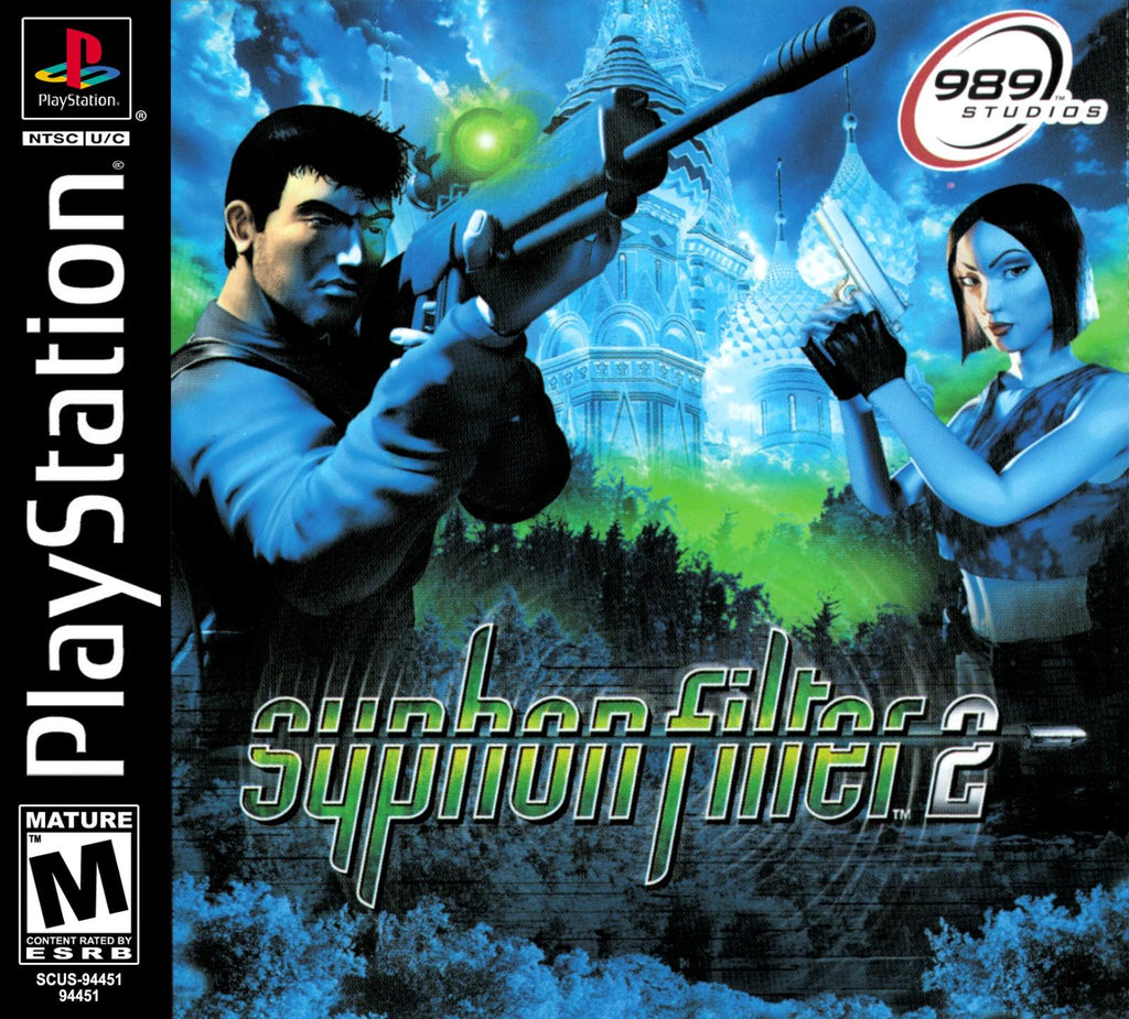 Sizzlin Games - Syphon Filter 2 - Video Game - Playstation