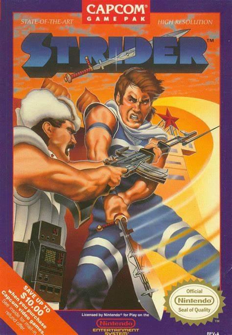 Sizzlin Games - Strider - Video Game - NES