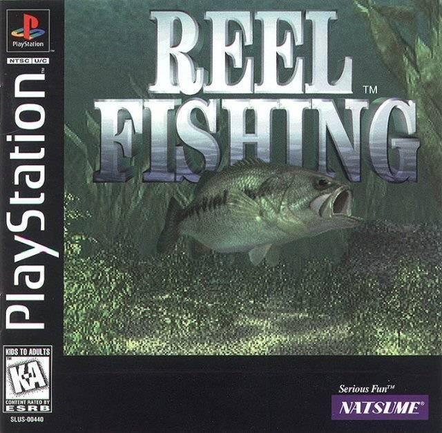 Sizzlin Games - Reel Fishing - Video Game - Playstation