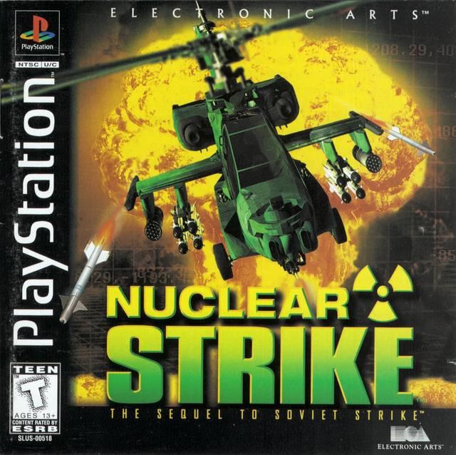 Sizzlin Games - Nuclear Strike - Video Game - Playstation