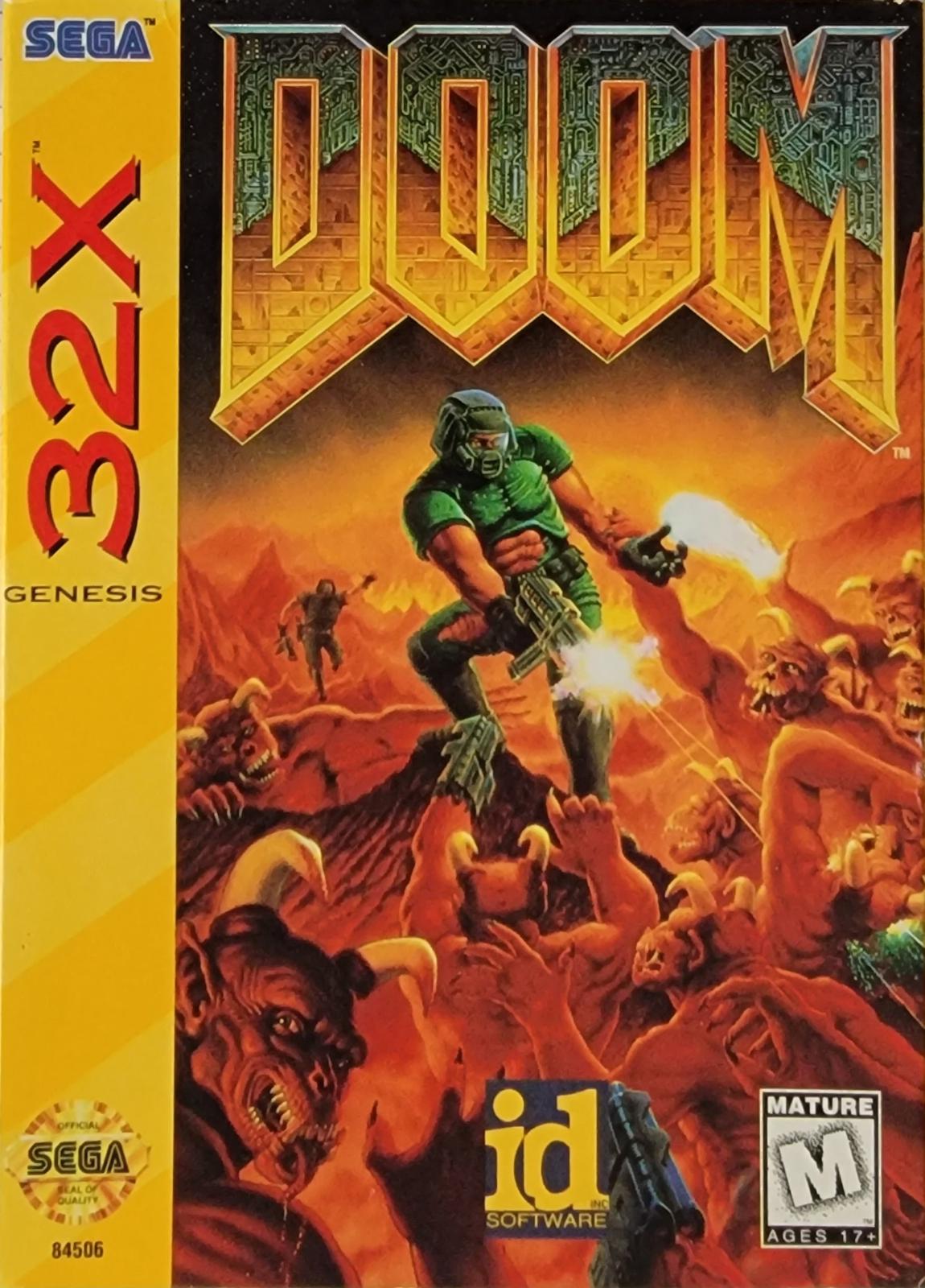 Sizzlin Games - Doom - Video Game - Sega 32X