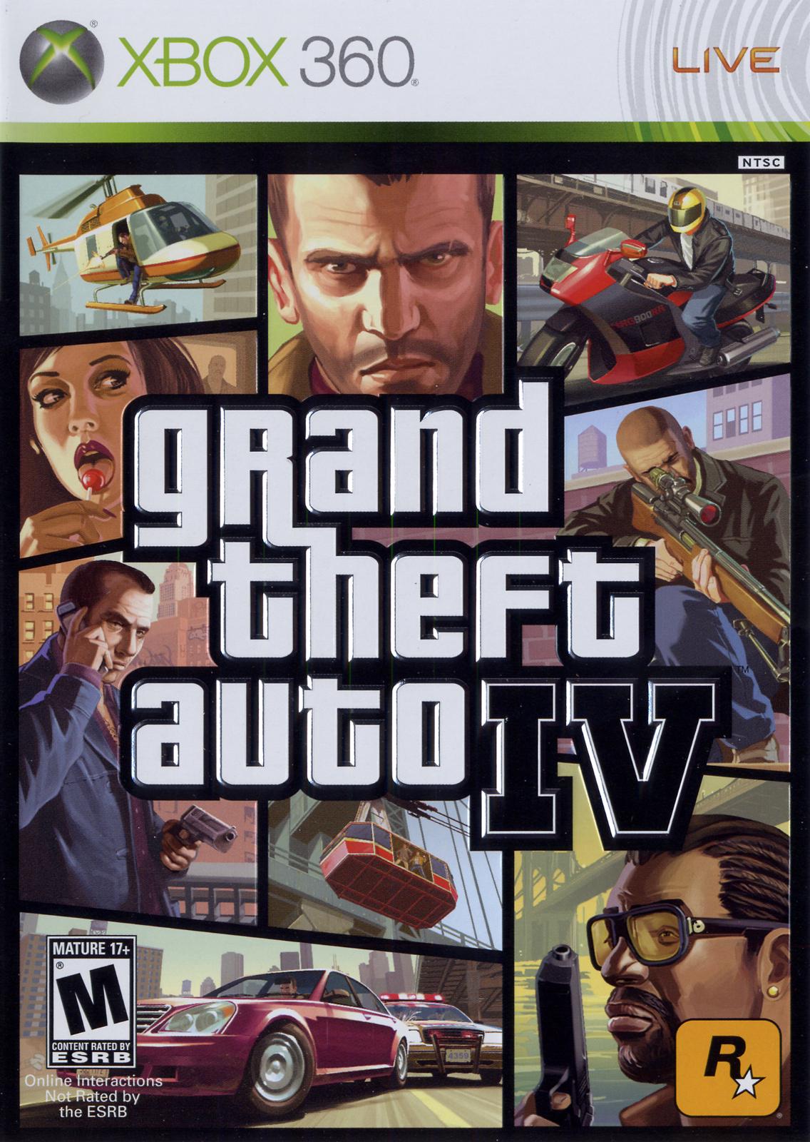 Sizzlin Games - Grand Theft Auto IV - Video Game - Xbox 360