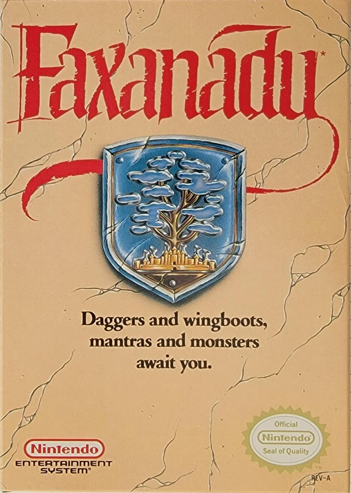 Sizzlin Games - Faxanadu - Video Game - NES