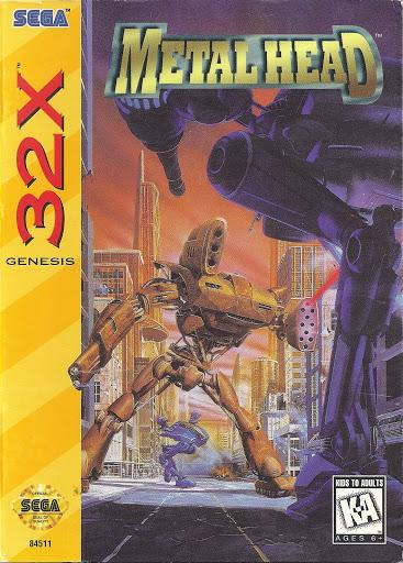 Sizzlin Games - Metal Head - Video Game - Sega 32X