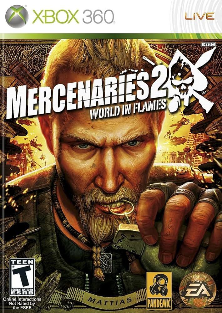 Sizzlin Games - Mercenaries 2 World in Flames - Video Game - Xbox 360