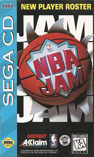 Sizzlin Games - NBA Jam - Video Game - Sega CD