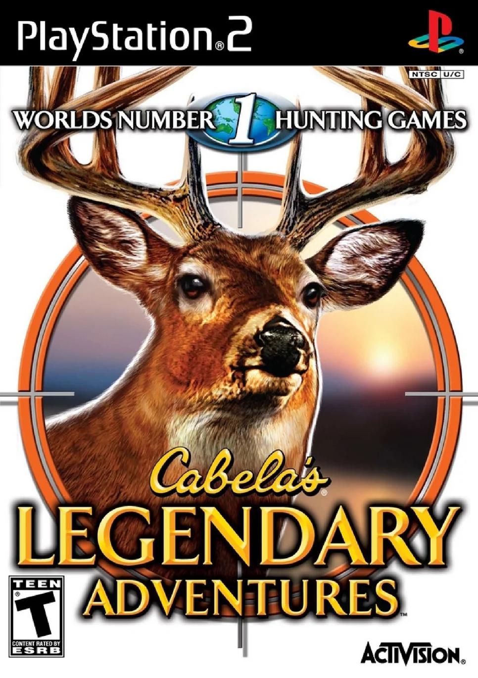 Sizzlin Games - Cabela's Legendary Adventures - Video Game - Playstation 2
