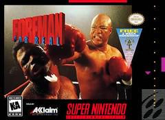 Sizzlin Games - Foreman For Real - Video Game - Super Nintendo