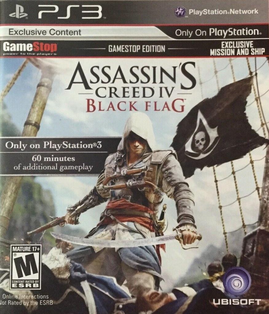 Sizzlin Games - Assassin's Creed IV Black Flag [Gamestop Edition] - Video Game - Playstation 3