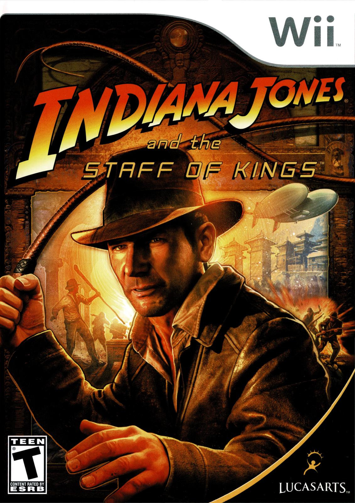 Sizzlin Games - Indiana Jones and the Staff of Kings - Video Game - Wii