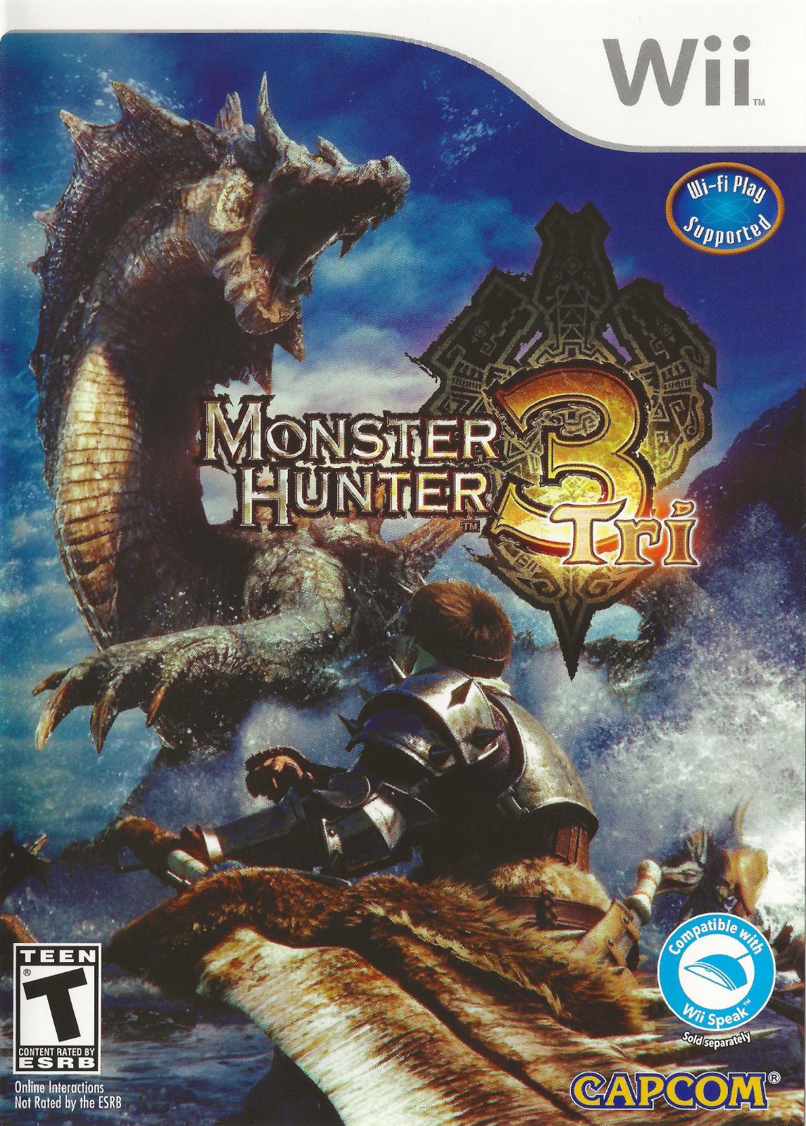 Sizzlin Games - Monster Hunter 3 Tri - Video Game - Wii