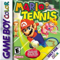 Sizzlin Games - Mario Tennis - Video Game - GameBoy Color