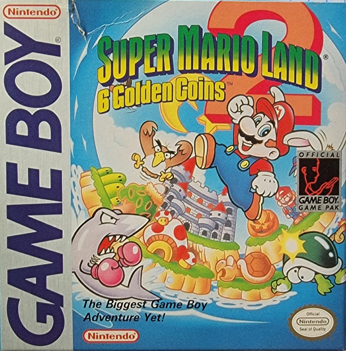 Sizzlin Games - Super Mario Land 2 - Video Game - GameBoy