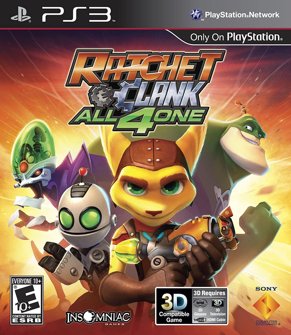 Sizzlin Games - Ratchet & Clank: All 4 One - Video Game - Playstation 3