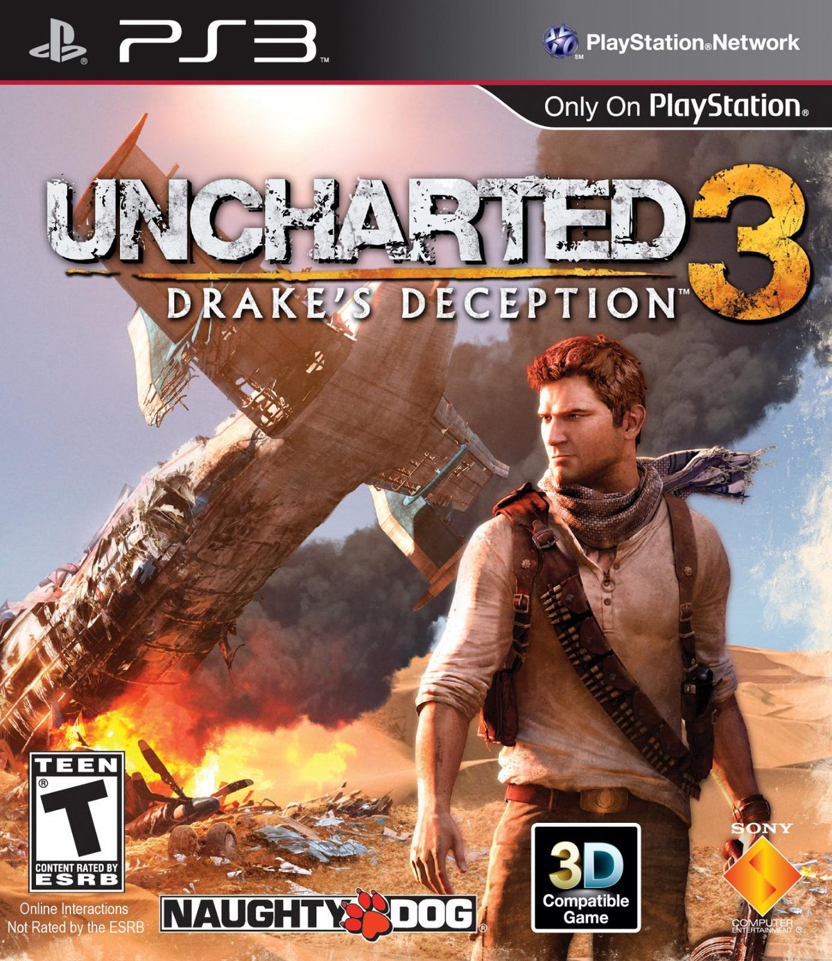 Sizzlin Games - Uncharted 3: Drake's Deception - Video Game - Playstation 3