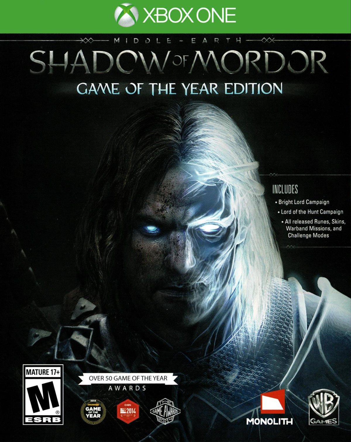 Sizzlin Games - Middle Earth: Shadow of Mordor [Game of the Year] - Video Game - Xbox One