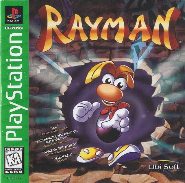 Sizzlin Games - Rayman - Video Game - Playstation