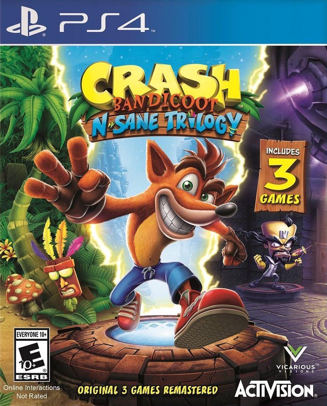 Sizzlin Games - Crash Bandicoot N. Sane Trilogy - Video Game - Playstation 4