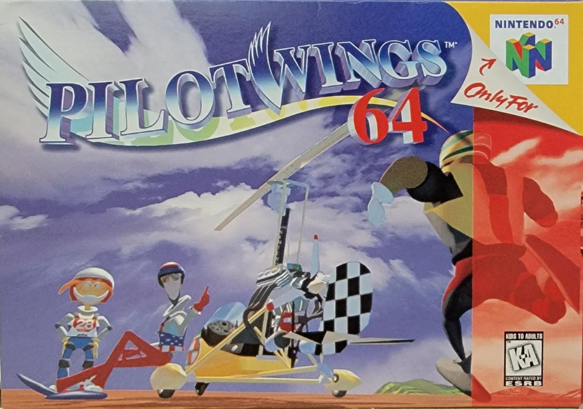 Sizzlin Games - Pilotwings 64 - Video Game - Nintendo 64