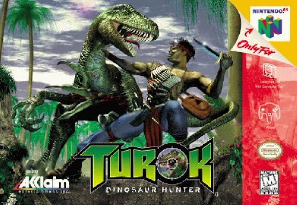 Sizzlin Games - Turok Dinosaur Hunter - Video Game - Nintendo 64