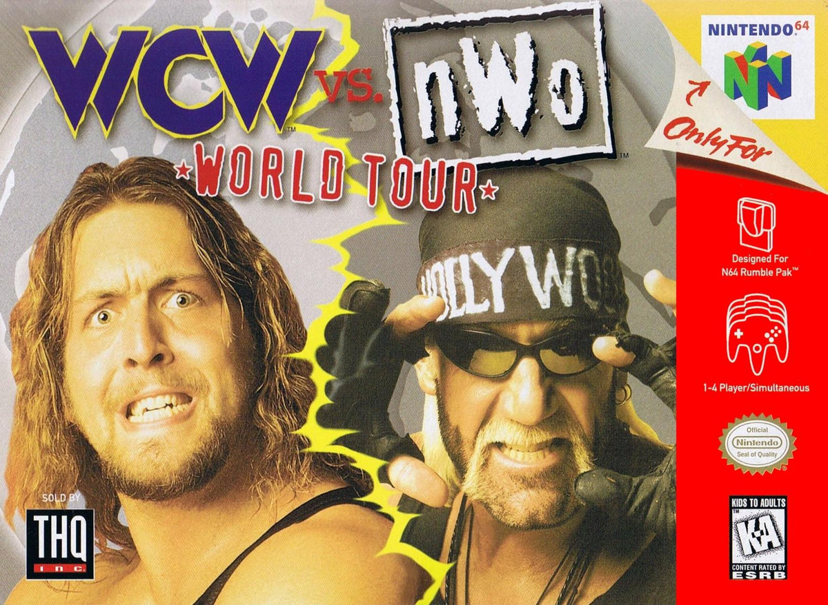 Sizzlin Games - WCW vs NWO World Tour - Video Game - Nintendo 64