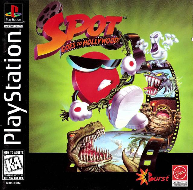 Sizzlin Games - Spot Goes To Hollywood - Video Game - Playstation