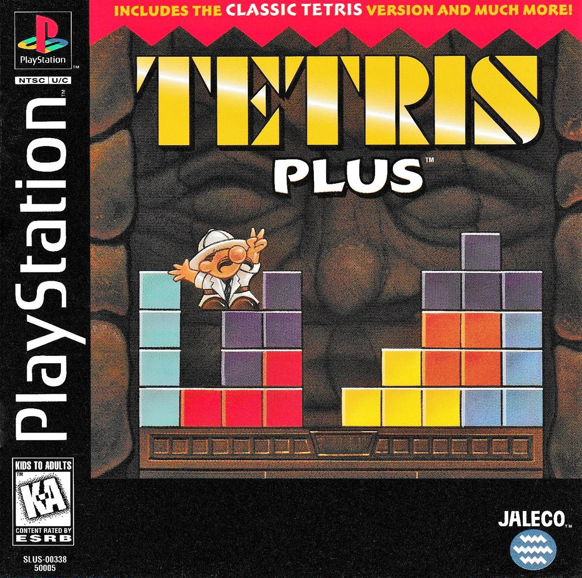 Sizzlin Games - Tetris Plus - Video Game - Playstation
