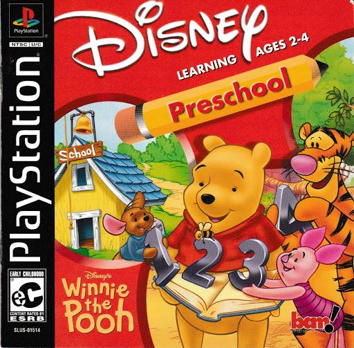 Sizzlin Games - Winnie the Pooh Preschool - Video Game - Playstation