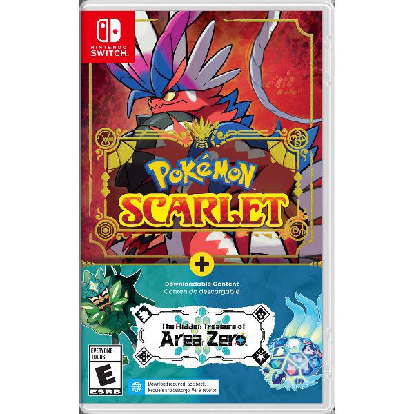 Pokemon Scarlet + The Hidden Treasure of Area Zero - Nintendo Switch