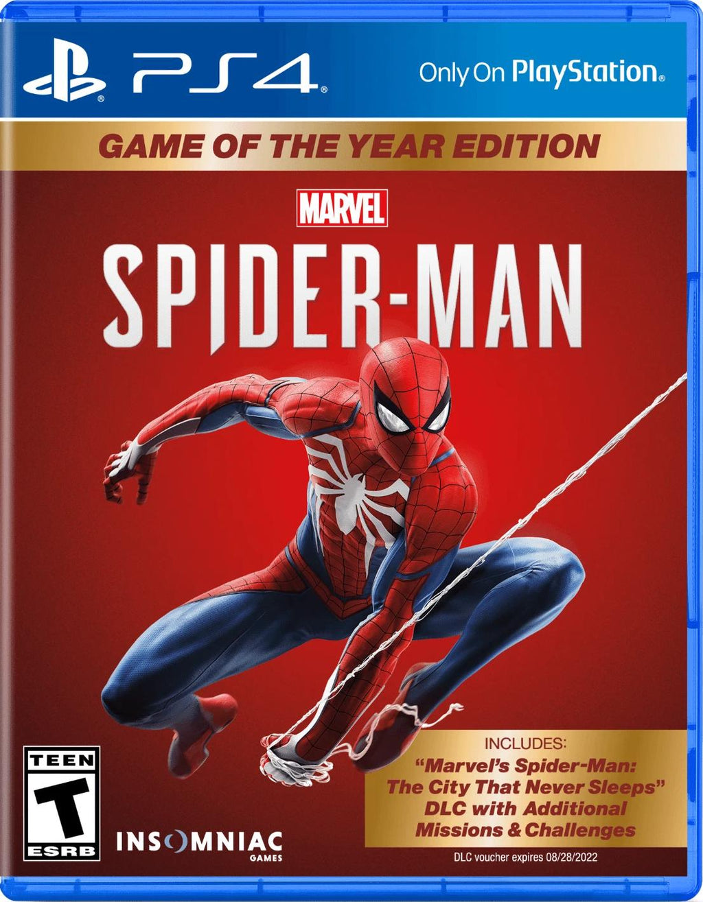 Sizzlin Games - Marvel Spiderman [Game of the Year] - Video Game - Playstation 4
