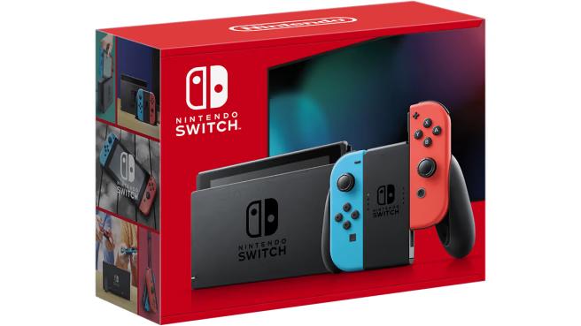 Sizzlin Games - Nintendo Switch with Blue and Red Joy-con [Version 2] - Video Game - Nintendo Switch