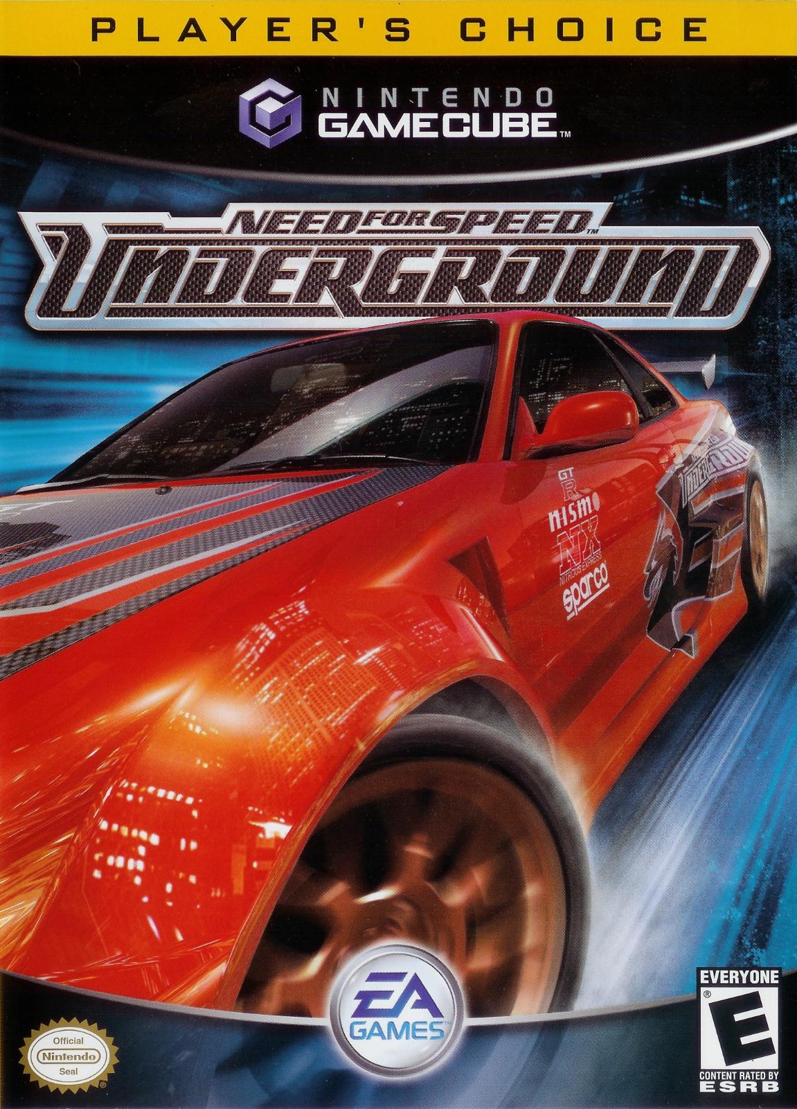 Need for Speed Underground [Player's Choice] - Gamecube