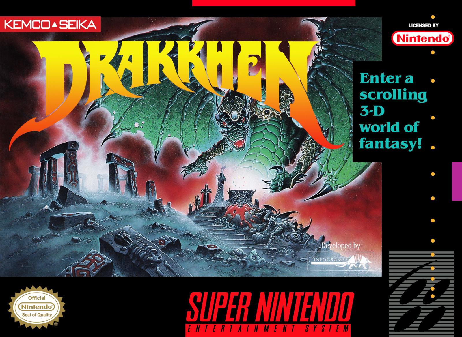 Drakkhen - Super Nintendo