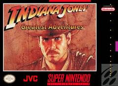 Sizzlin Games - Indiana Jones' Greatest Adventures - Video Game - Super Nintendo
