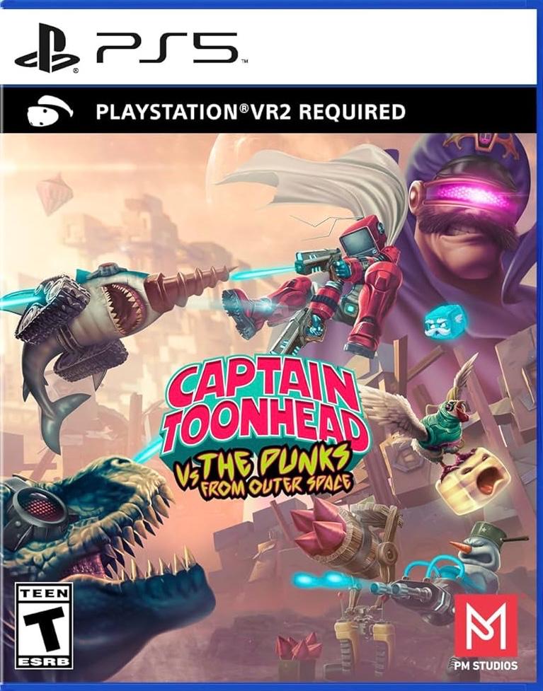 Captain ToonHead Vs The Punks From Outer Space - Playstation 5