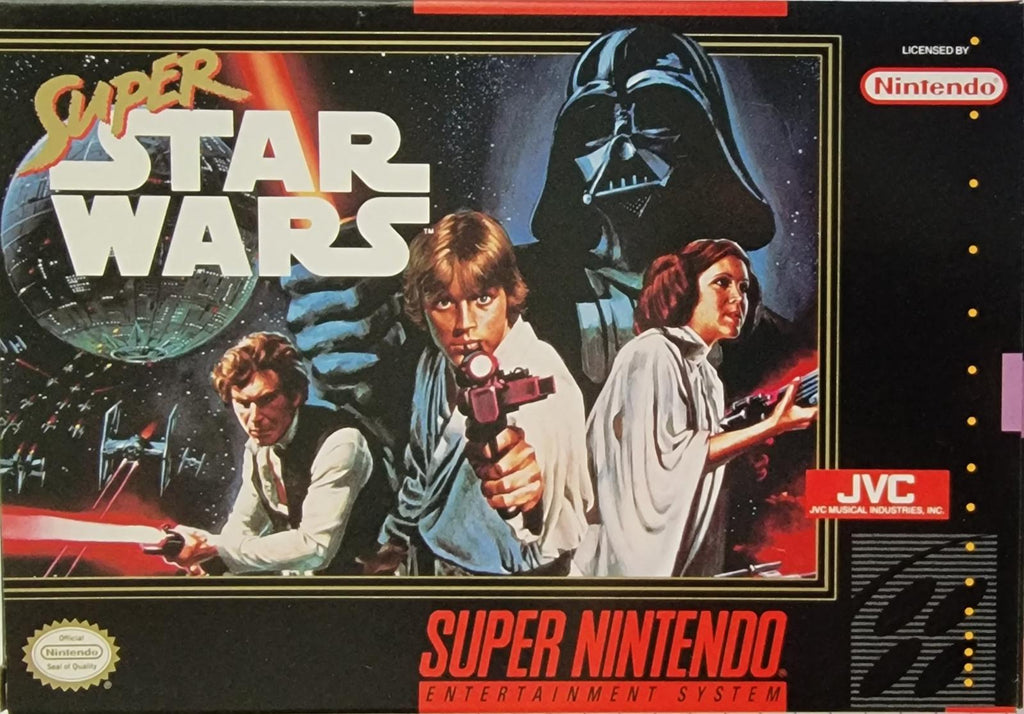 Sizzlin Games - Super Star Wars - Video Game - Super Nintendo