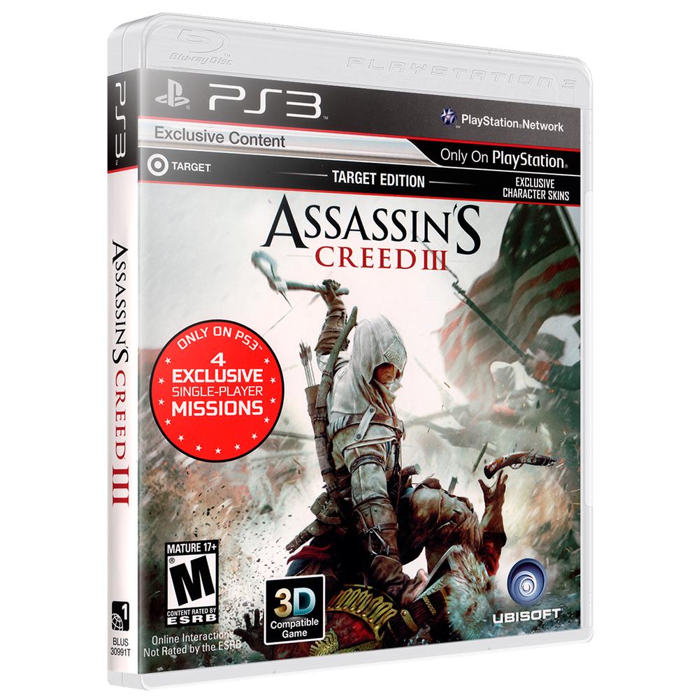 Sizzlin Games - Assassin's Creed III [Target Edition] - Video Game - Playstation 3