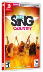 Let's Sing: Country - Nintendo Switch