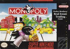 Sizzlin Games - Monopoly - Video Game - Super Nintendo