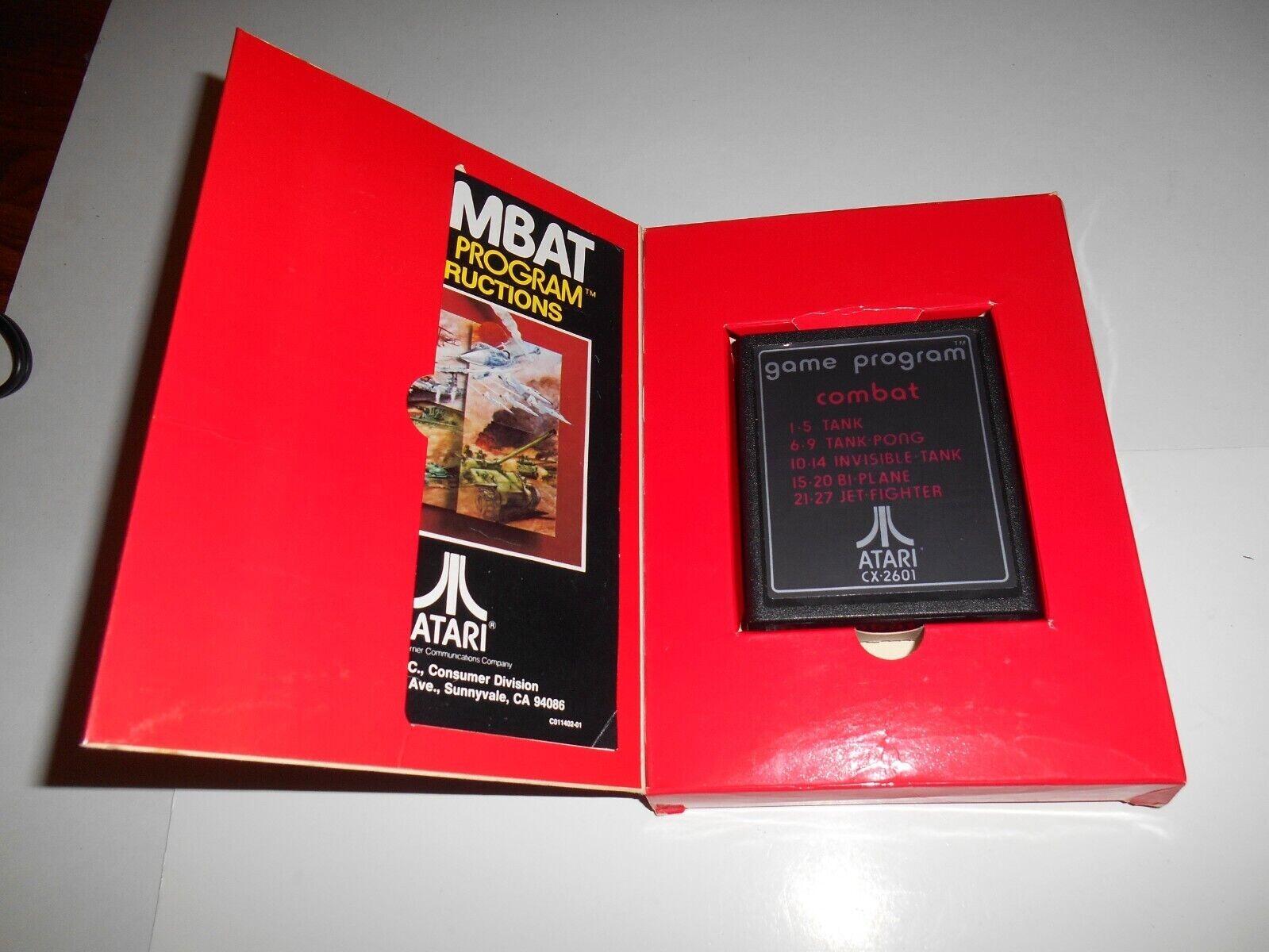 Combat [Text # Side Label] - Atari 2600