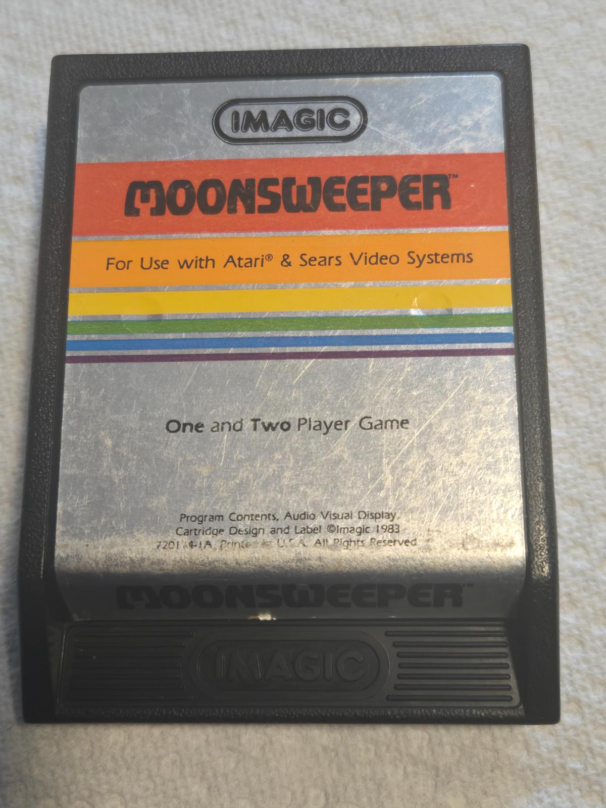Moonsweeper [Text Label] - Atari 2600