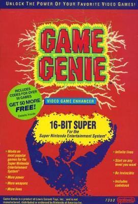 Sizzlin Games - Game Genie - Video Game - Super Nintendo