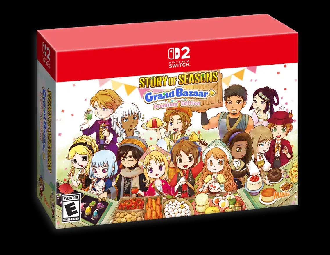 Story Of Seasons: Grand Bazaar [Premium Edition] - Nintendo Switch 2
