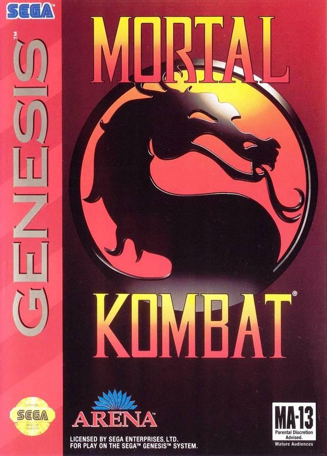 Sizzlin Games - Mortal Kombat - Video Game - Sega Genesis