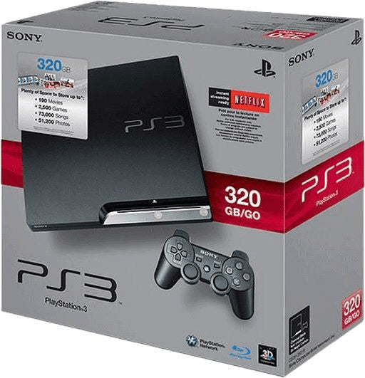 Playstation 3 Slim 320GB System - Playstation 3
