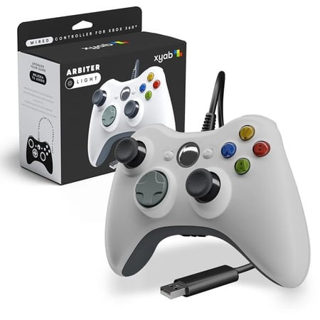 White Wired Xbox 360 XYAB Controller - Xbox 360